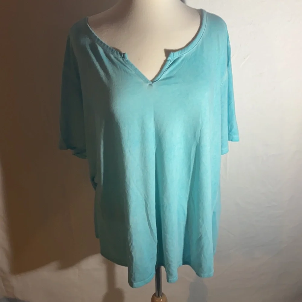 COPY - 5 Terra & Sky B neck tshirts size 3x/24-26 - Picture 5 of 5